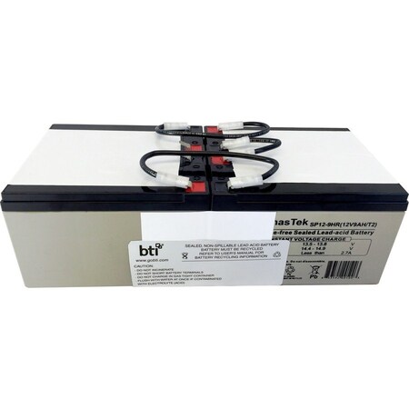 Battery Technology Replacement Maintenance-Free, Sealed Lead Acid Ups Battery Kit For RBC94-3U-BTI