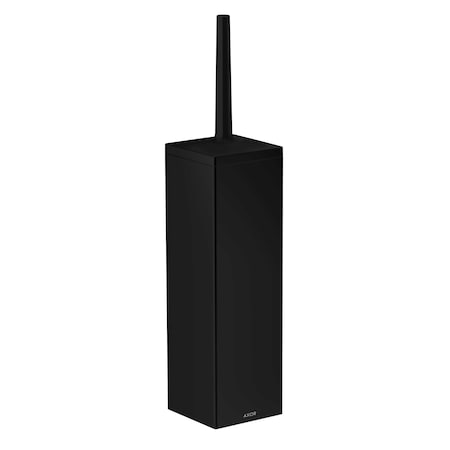 Axor Universal Rectangular Toilet Brush Holder Wall-Mounted in Matte Black 42655670
