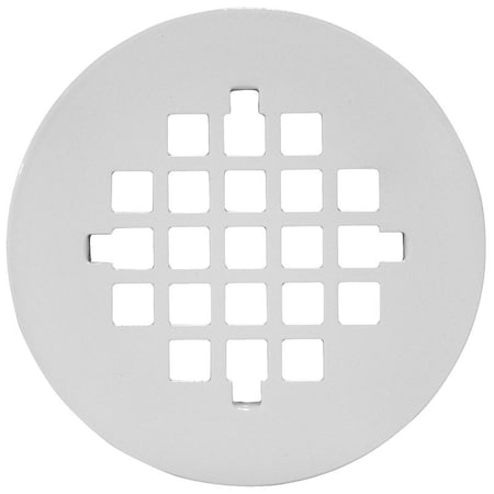 Oatey Drain Strainer, Metal, White 42019