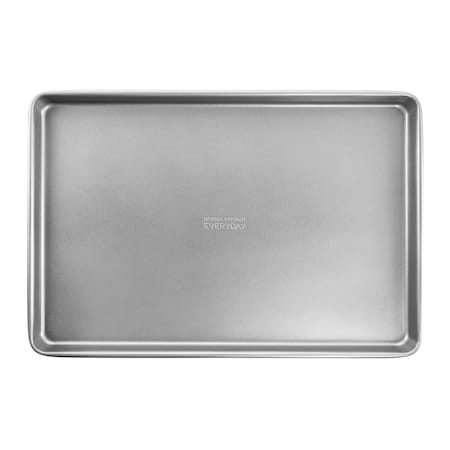 Martha Stewart Everyday Bakeaway 13 x 9 Inch Nonstick Carbon Steel Cookie Sheet in Silver 128701.01