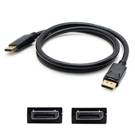 Sonic Boom Add-onputer Peripherals, L Displayport Male To Male Black Cable, 6 ft. SO689343