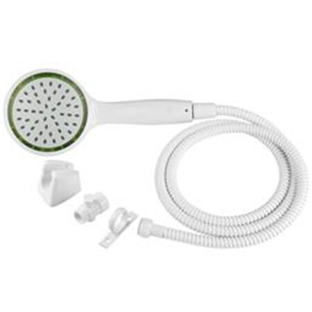 Bookazine Hand Held Shower Kit - White TI3558535