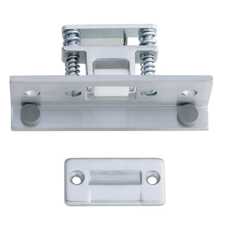 Ives Combination Roller Latch and Applied Stop, Satin Chrome RL1152 US26D