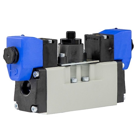Parker Solenoid Air Con Valve, Four-Way, 145 psi H15WXBG2B9000FD