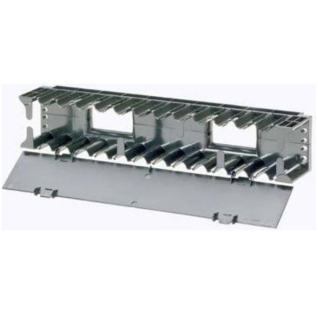 Panduit HORIZONTAL CABLE MANAGER, FRONT ONLY 3" X 3" SNAP-ON, REAR COVER 2U ROHS NCMHF2