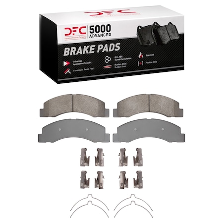Dfc 5000 Advanced Disc Brake Pad Set,  1551-0756-01
