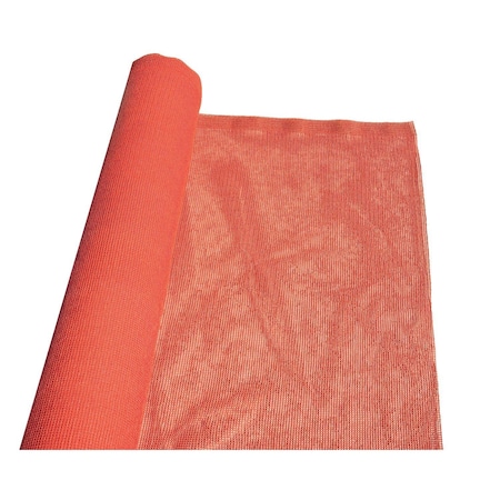 Ironwear 66in x 100' NFPA Flame Retardant Safety Debris Netting, 9lbs, Orange 1455-100
