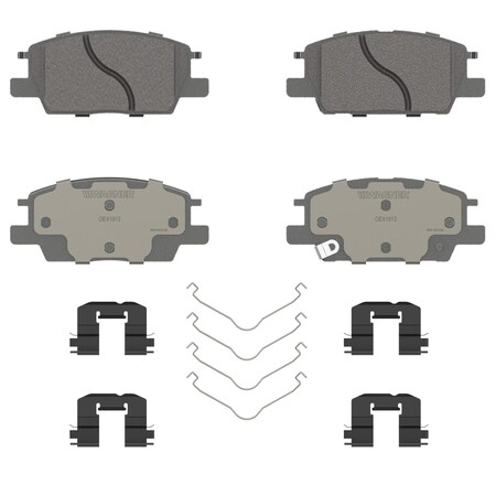 Wagner Brake OEX Front Disc Brake Pad Set Premium Ceramic,  OEX1913