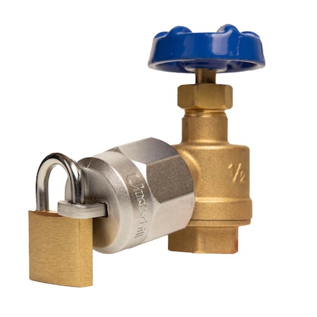 Underhill Heavy-Duty Hose Bib Lock - Secure Outdoor Water Access HBL-75