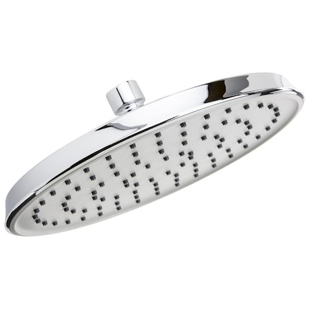 Plumb Pak Rainshower Head, Round, 1.8 gpm, Polished Chrome, 8.4 in Dia K711CP