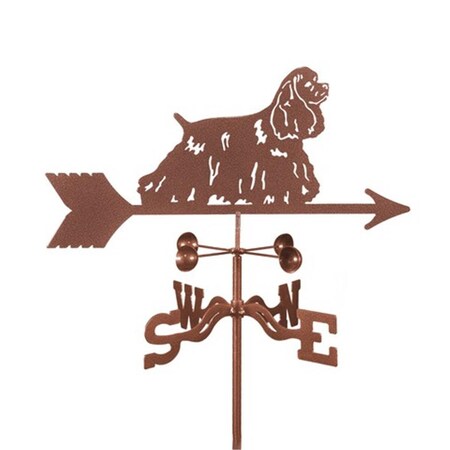 Ez Vane Cocker Spaniel Dog Weathervane with Deck Mount EZ1406-DK