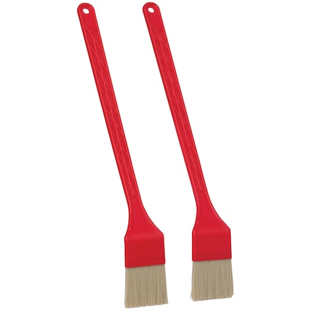 Vikan Toaster Brush, 15 5/8 in L, 2 in W, Red 30024