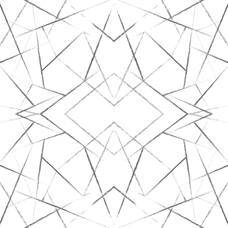 York Wallcoverings Geo Diamond Black Wallpaper UC3847