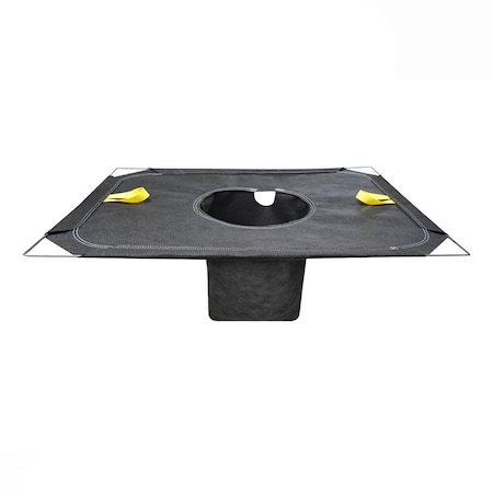 Enpac Rectangular, Storm Sentinel Catch Basin Insert, Adjustable, No Overflow, 25x25 to 42x42, Black 4343-NO
