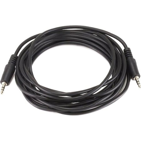 Monoprice Audio Cable, 3.5mm, M/M, 12 Ft 100645