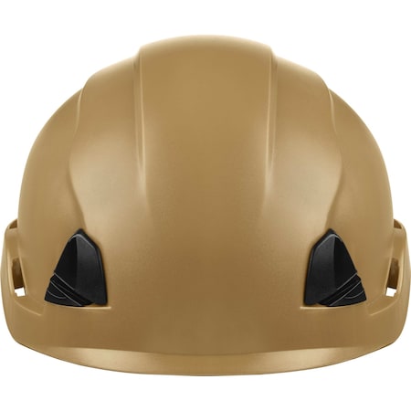 Ironwear Raptor Type II Class E Non-Vented Safety Helmet Gold 3975-GO
