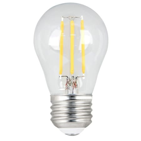 Feit Electric /2 LED Bulb, General Purpose, A15 Lamp, 40 W Equivalent, E26 Lamp Base, Dimmable, Clear BPA1540/950CA/FIL