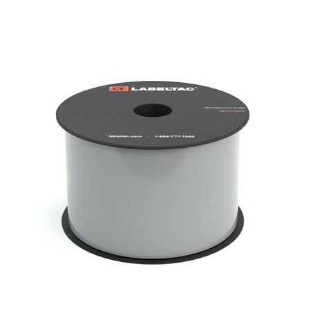 Labeltac LabelTac 4 and Pro Model High Performance 10-Year Vinyl Supply 3in x 150ft, Gray LT308HP