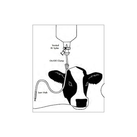 Jorgensen Laboratories Jorvet Large Bore IV Set J0400X