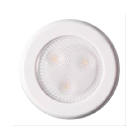 Amertac White Compact Puck Light, 4PK 115869