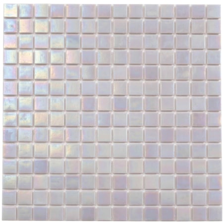 Apollo Tile Nacreous 12inx12in Glossy Pearlescent Pink Glass Mosaic Wall and Floor Tile 20 sqft/case, 10PK APLPE88RD209A
