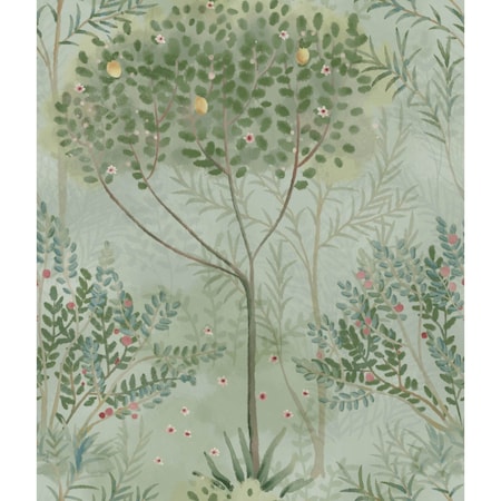 York Wallcoverings Orchard Green Wallpaper MN1823