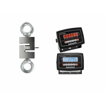 Selleton Scales Hanging Scales (S-Type) LCD Display, 2000 - 5000 lb SL-926-LCD-5K