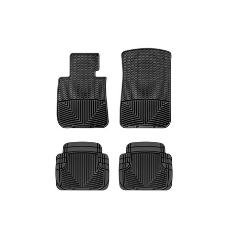 Weathertech Black, Front and Rear All Weather Floor Mats W61-W50