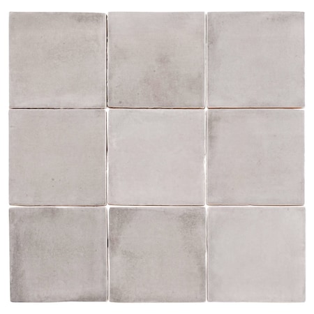 Andova Tiles Jenae 4-in. Zellige Glossy Ceramic Wall Tile (5.38 Square Feet Per Box) ANDJEN1336