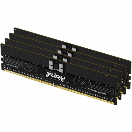 Kingston 128GB 6000MT/S DDR5 ECC REG CL32 DIMM KIT OF 4 FURY RENEGADE PRO EXPO KF560R32RBEK4-128