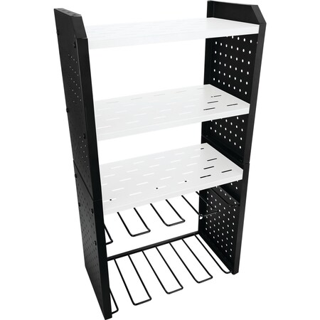 Performance Tool 17 in. Power Tool Storage Rack, 5-Level, 200lb Capacity, Steel W7704