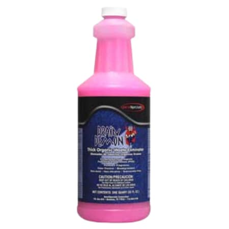 Quest Specialty DRAIN DEMON Thick Organic Waste Eliminator Quart, 12PK 2900