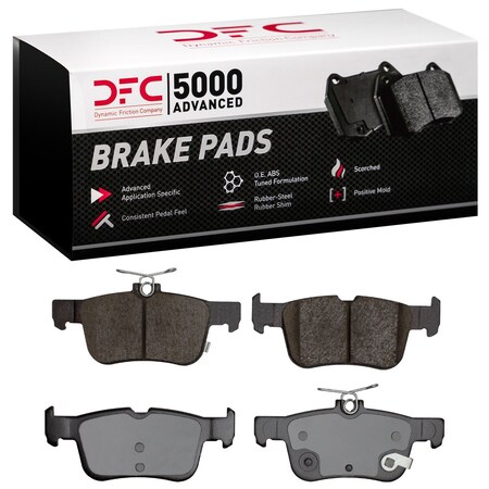 Dfc 5000 Advanced Disc Brake Pad Set,  1551-1665-10