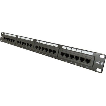 Chiptech, Inc Dba Vertical Cable Vertical Cable 042-377/24 Cat 6 24-Port 110 IDC Patch Panel 042-377/24