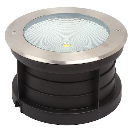 Westgate 9in SS COMMERCIAL INGROUND 12/20/30W 3CCT 0-10V 30-DEGREE, 12W/20W/30W, 30K/40K/50K IGLC-D9-30W-MCTP-120D-D