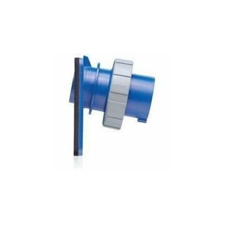 Leviton Industrial Grade Inlet, Watertight, 20 Amp, 250 Volt 320B6W