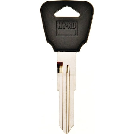 Hy-Ko Automotive Key Blank, BrassPlastic, Nickel, For Honda Vehicle Locks 12005HD96