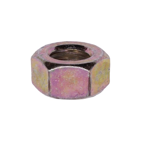 Auveco Grade 8 Hex Nut 5/16in-18 Zinc Yellow, 100PK 15641