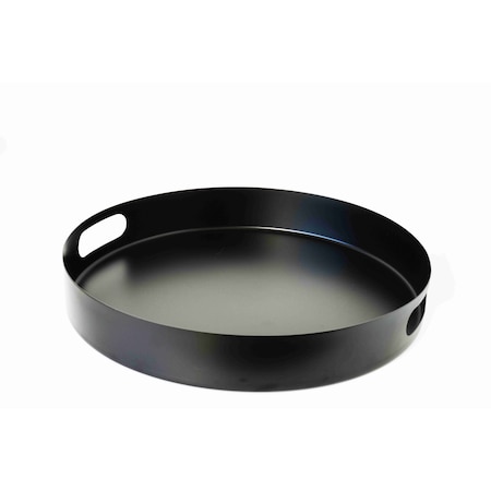 Brushed Stainless Steel Collection Brushed Stainless Steel 14.5 Round Tray, 6PK S119