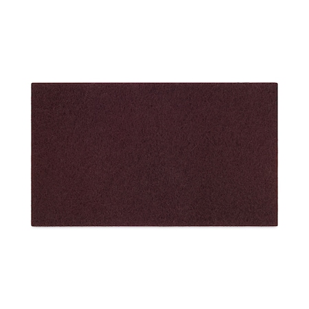 Boardwalk Deep Scrub Pads, 28 x 14, Maroon, 10PK 7100151257
