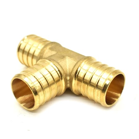 Thrifco Plumbing 1" Brass Tee Lead Free F1807 - (PEX B) 7910225