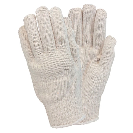 Safety Zone String Knit Cotton/Poly Heavyweight Gloves - Mens - 12 Pairs GSHW-MN-1C-NRB