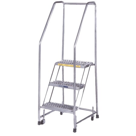 Ballymore Rolling Ladder, Aluminum, 28-1/2 in.H A3SH
