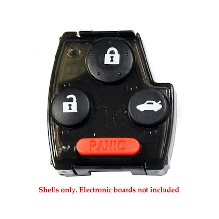 Aks Keys 2003 - 2013 Honda Pad Housing 4 Buttons Shell RS-HONDA-23