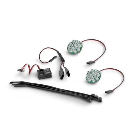 Hpi Racing LED Light with Battery Indicator Set - White HPI336