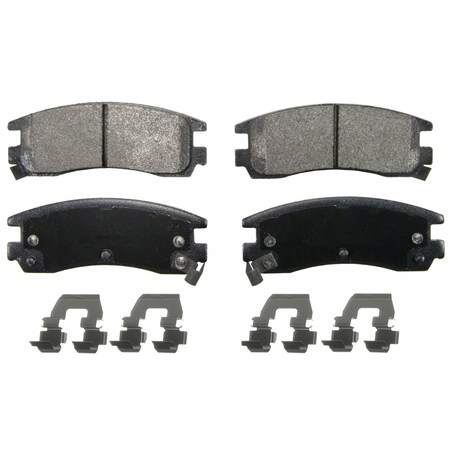 Wagner Brake SevereDuty Rear Disc Brake Pad Set,  SX714