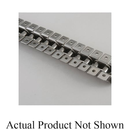 Tsubaki Double Pitch Standard Connecting Link, C2040 chain, 1 P, 0.717 in OAW, 0.156 Dia Pin C2040K1CLCP