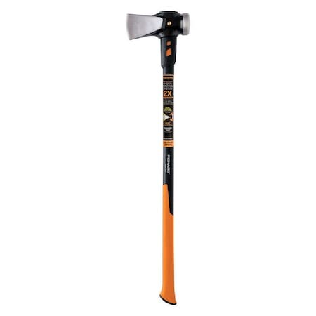 Fiskars Pro IsoCore 8 lb Splitting Maul Steel Handle 1066016