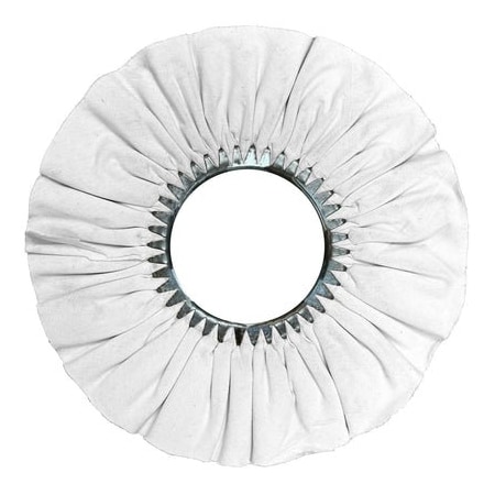 Renegade Products Usa 16" x 5", No Center Plate, Domet Flannel Airway Buffing Wheels for Wheel Polishing Machines, 5PK FAW16X7N2-16PDF-5PK