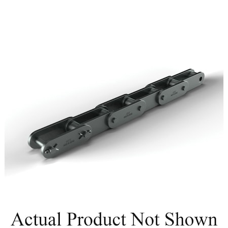 Hkk Chain HKK Double Pitch Riv Standard Conv, 100 ft OAL, 1P, .312 Dia x 5/16 W, .06 THK Plate, AS DC040R1C